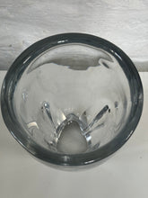 Load image into Gallery viewer, Heavy Art Glass Vase, Clear, French, Mid Century