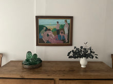 Load image into Gallery viewer, The Bathers, Vintage Oil Painting by by Alan Tabrum
