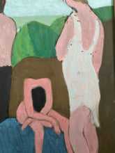 Load image into Gallery viewer, The Bathers, Vintage Oil Painting by by Alan Tabrum