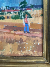 Load image into Gallery viewer, Derek Inwood Vintage Landscape on board
