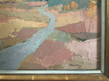 Load image into Gallery viewer, Vintage Forest Landscape - Oil on Board by Swedish Artist Hans Prins