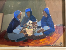 Load image into Gallery viewer, Ake Wickstrom Original Oil Painting in Gold Frame