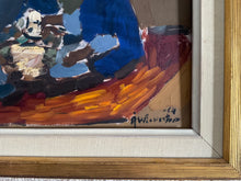 Load image into Gallery viewer, Ake Wickstrom Original Oil Painting in Gold Frame