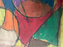 Load image into Gallery viewer, Vintage Swedish Abstract Pastel composition