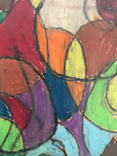 Load image into Gallery viewer, Vintage Swedish Abstract Pastel composition