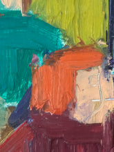 Load image into Gallery viewer, Vintage American Oil Painting ”The Pool Room”