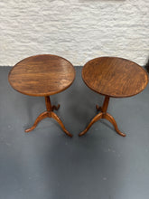 Load image into Gallery viewer, Pair of Walnut Side Tables, English