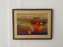 Load image into Gallery viewer, Abstract Gouache and Pastel by Scottish artist Irene Halliday
