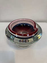Load image into Gallery viewer, Murano Glass Red/Purple Bowl