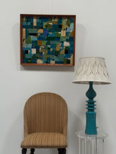Load image into Gallery viewer, Vintage Oil Painting - Abstract - Blues and Greens