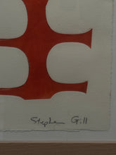 Load image into Gallery viewer, Large Abstract Screenprint - Stephen Gill - Framed