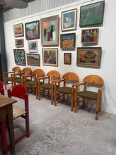 Load image into Gallery viewer, Set of 6 Rainer Daumiller Armchairs - Upholstered with Vintage Tweed Deadstock