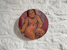 Load image into Gallery viewer, Circular - Nude Painting on Canvas