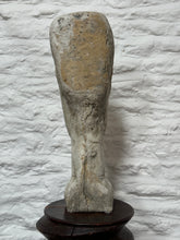 Load image into Gallery viewer, Tete de Femme, after Modigliani, Austin Productions 1961. Vintage Stone Sculpture of Bust