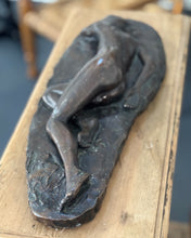 Load image into Gallery viewer, Vintage Bronze Female Nude