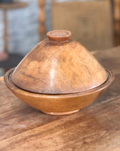 Load image into Gallery viewer, Very Large Vintage Carved Lidded Bowl