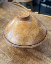 Load image into Gallery viewer, Very Large Vintage Carved Lidded Bowl