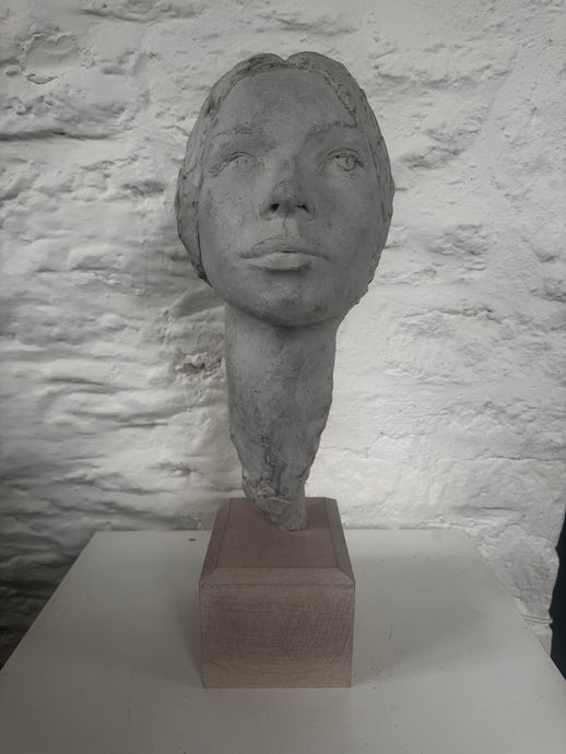 Sculpture of Young Woman - John W. Mills - Collectors Piece