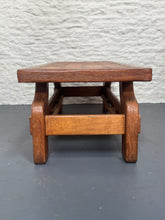 Load image into Gallery viewer, Vintage - Brutalist Coffee Table - Oak and Ceramic - 60s/70s