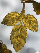 Load image into Gallery viewer, Pair of Truly Gorgeous and Unique Antique Gilt Bronze Brass French Table Lamps