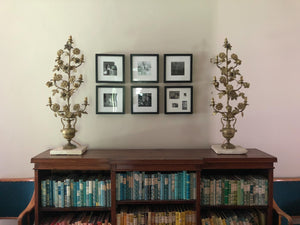 Pair of Truly Gorgeous and Unique Antique Gilt Bronze Brass French Table Lamps